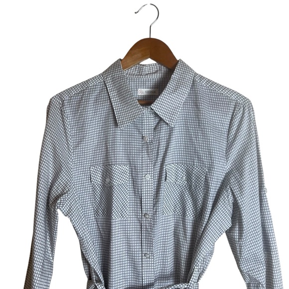 Nevada patterned belted button down tunic - Picture 2 of 5